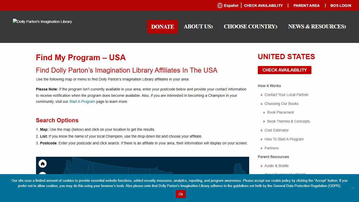 Find My Program - USA